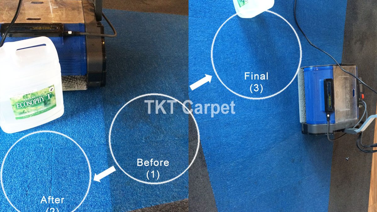 dịch vụ giặt thảm văn phòng hơi nước nóng KH Inspectorio Q2 tphcm