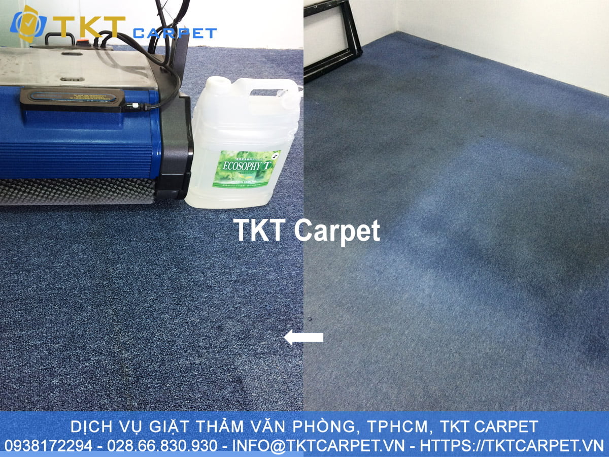 dịch vụ giặt thảm Xanh Hóa chất sinh học kh Steelman Partner Q1 TPHCM