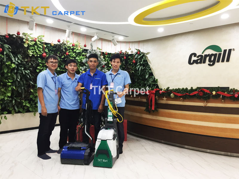 đội ngũ nhân viên TKT Carpet