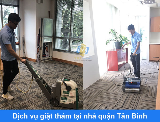 dịch  vụ giặt thảm tại nhà quận Tân Bình
