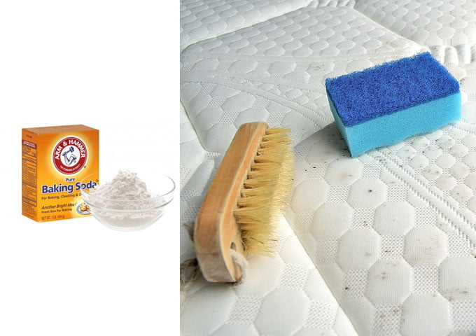 Khử mốc sofa với baking soda