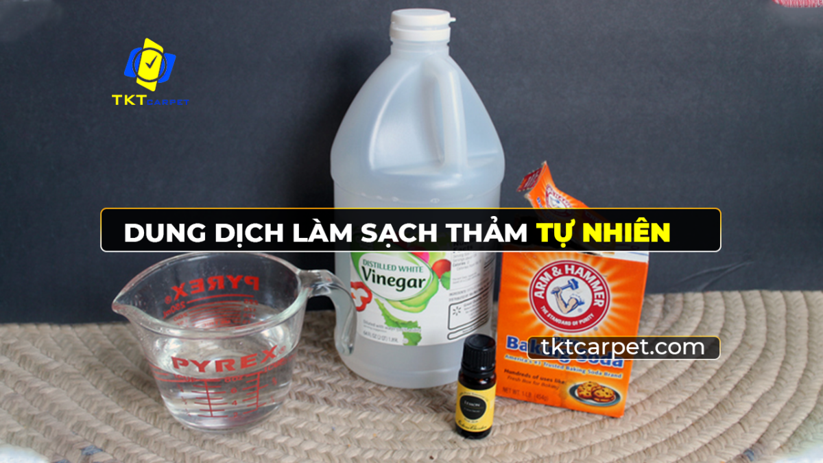 dung dich lam sach tham tu nhien