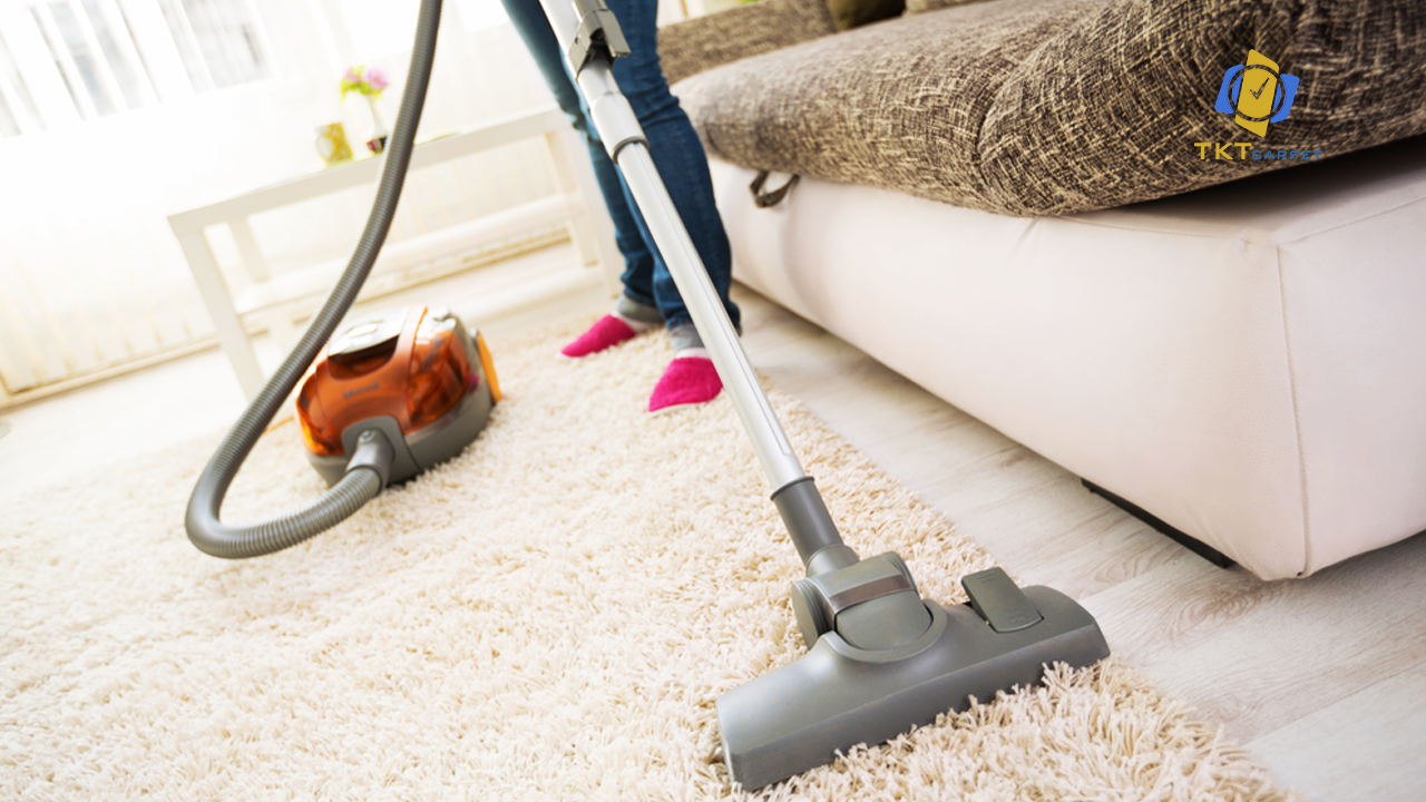 cách làm sạch thảm trải sàn tại nhà