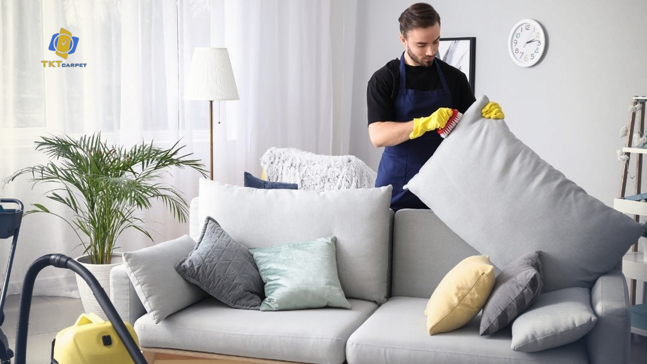 5 cách  làm sạch ghế sofa