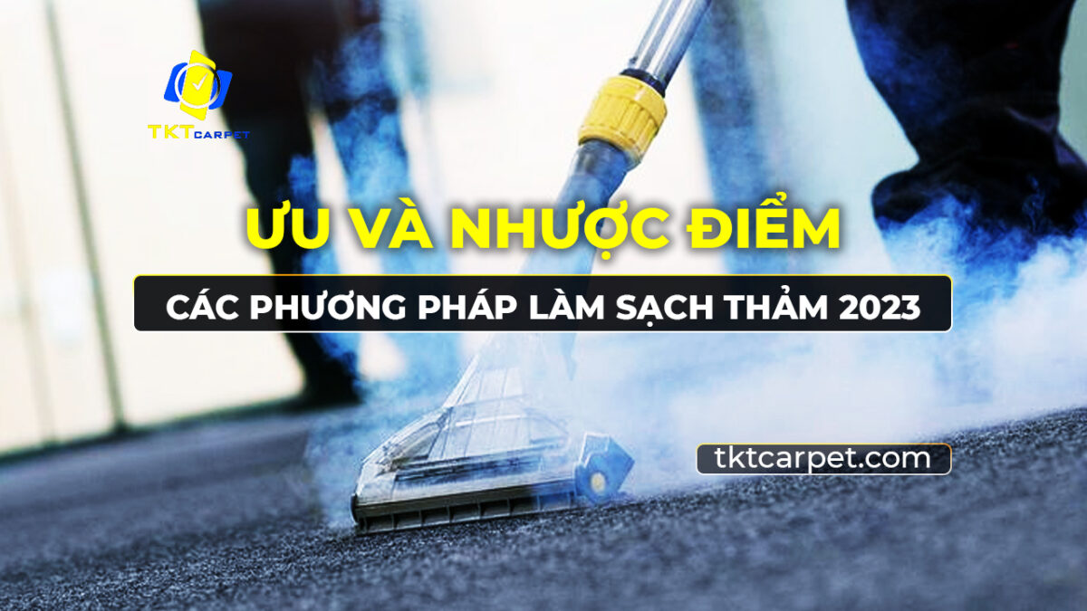 hương pháp lám sạch thảm 2023