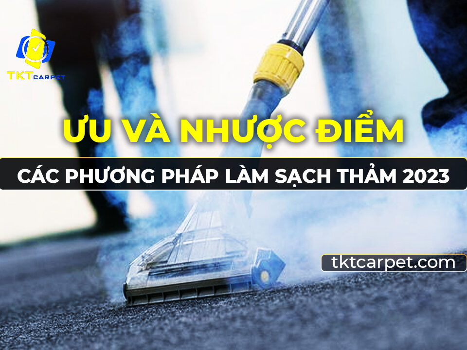 hương pháp lám sạch thảm 2023