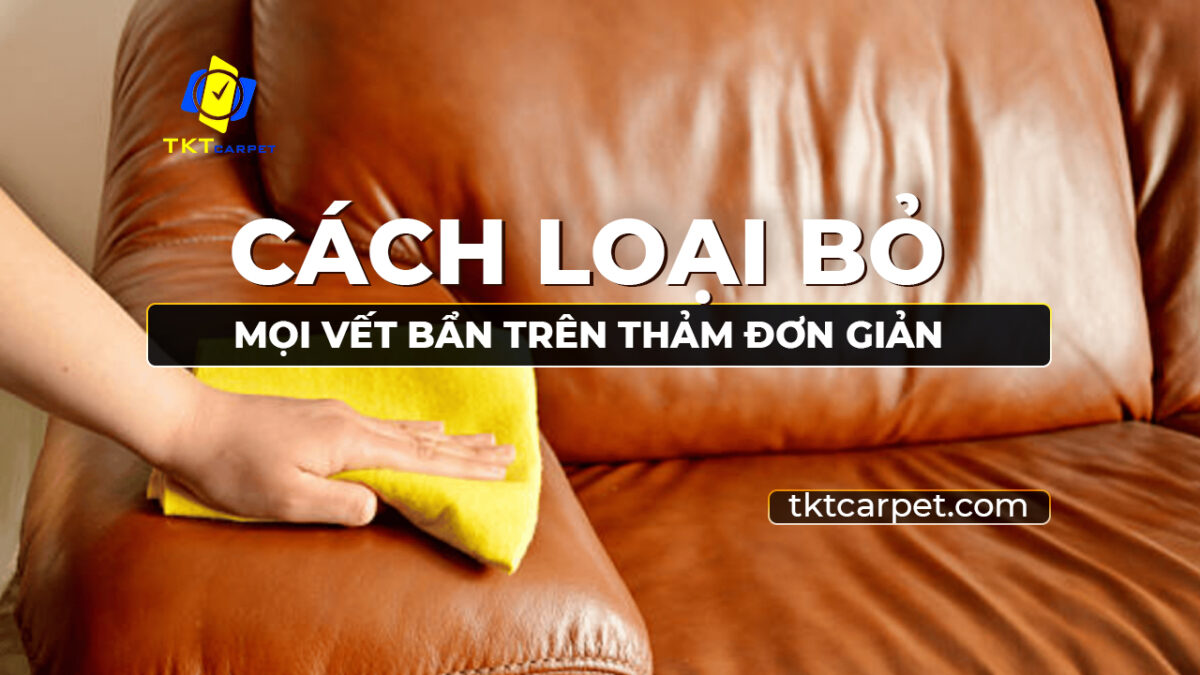 loại bỏ vết bẩn trên ghế sofa