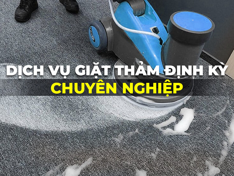 Dịch vụ giặt thảm định kỳ chuyên nghiệp