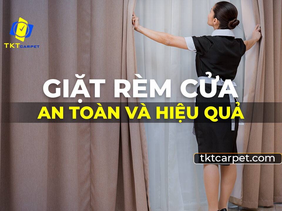 Dịch vụ giặt rèm cửa tại nhà