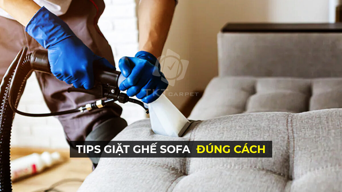 Cách giặt ghế sofa tại nhà đúng cách và đơn giản nhất 2023