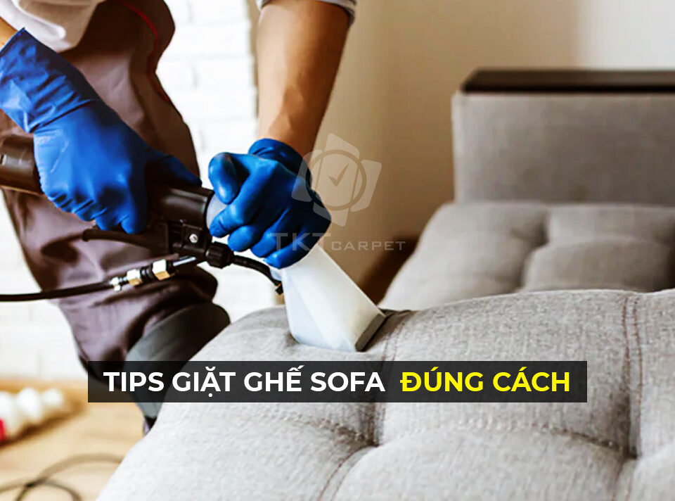Cách giặt ghế sofa tại nhà đúng cách và đơn giản nhất 2023