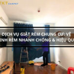 đơn vị giặt rèm chung cư tận nơi