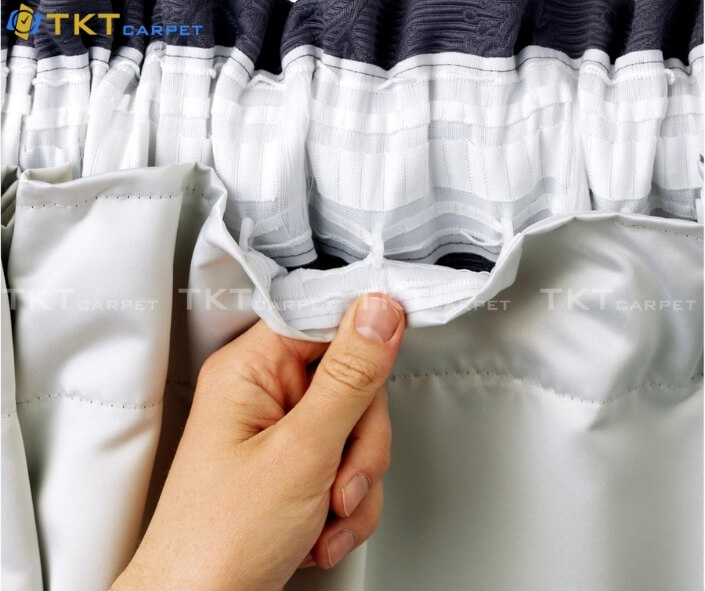 Vệ sinh rèm đúng cách: rèm có lớp lót